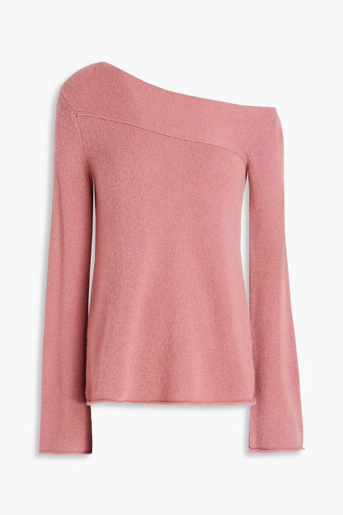 商品Theory|Asymmetric Pullover one-shoulder cashmere sweater,价格¥1314,第1张图片
