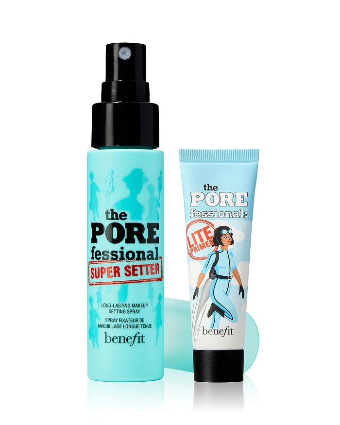 商品Benefit Cosmetics|The POREfect Parcel Mini Pore Primer & Setting Spray Set ($28 value),价格¥95,第2张图片详细描述