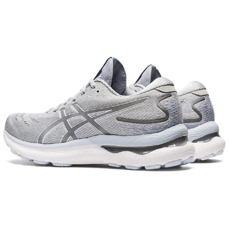 商品[国内直发] Asics|GEL-Nimbus 24 舒适防滑耐磨透气 低帮 马拉松跑步鞋 女款 薄雾灰,价格¥851,第4张图片详细描述