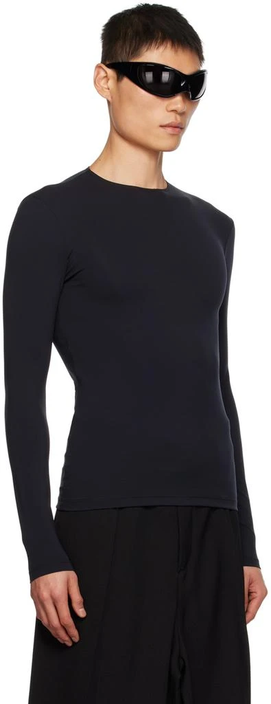 商品Balenciaga|Black Outside Loop Long Sleeve T-Shirt,价格¥5832,第2张图片详细描述