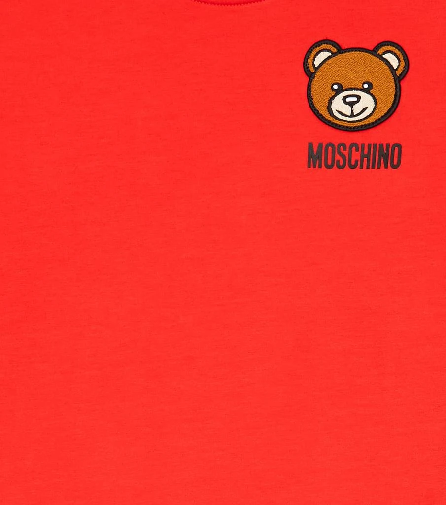 商品Moschino|Logo棉质混纺连衣裙,价格¥654,第3张图片详细描述