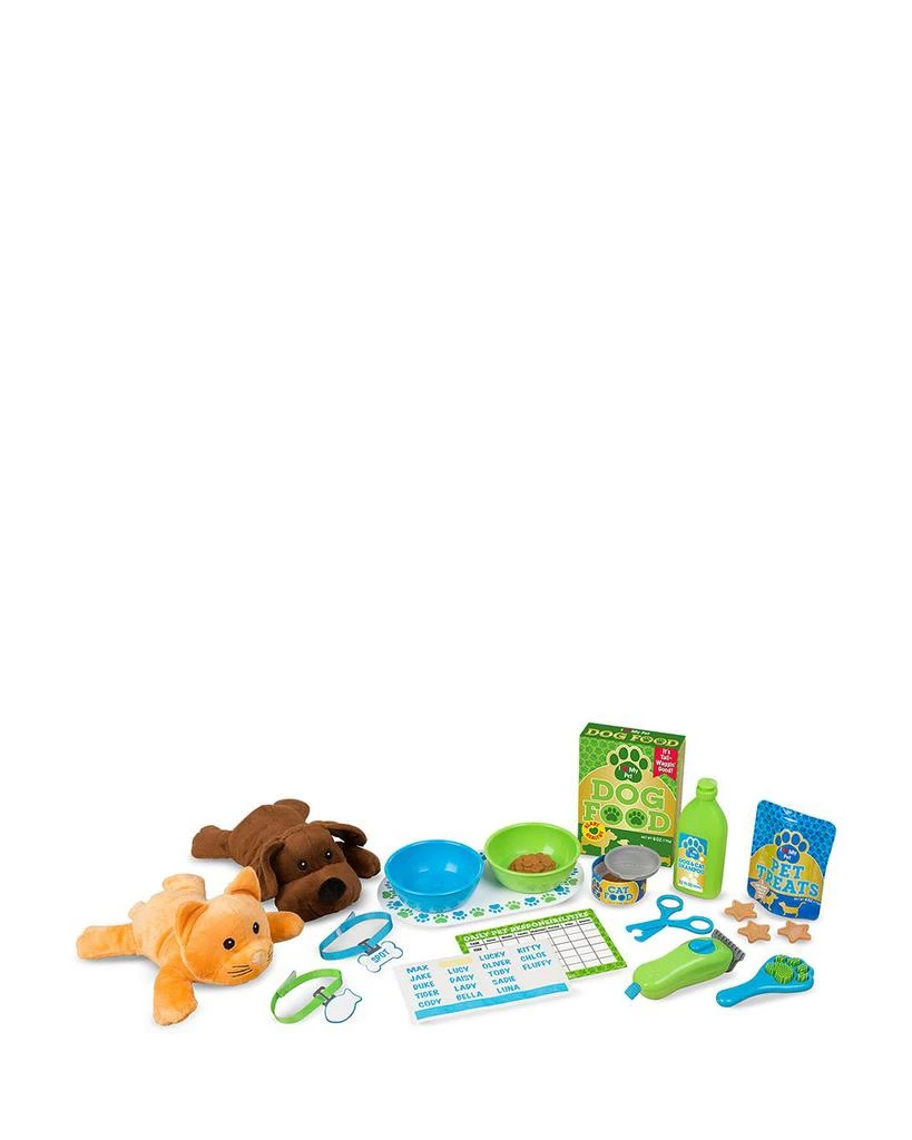 商品Melissa & Doug|Feeding & Grooming Pet Care Play Set - Ages 3+,价格¥281,第1张图片