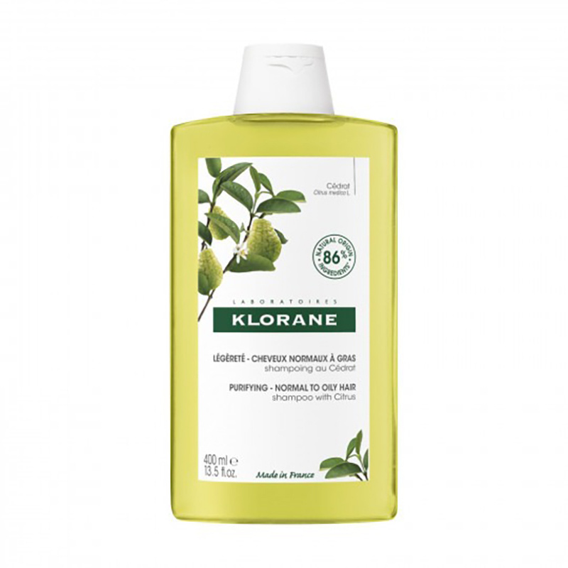 商品KLORANE|Klorane康如香橼果洗发水400ml 去屑蓬松控油,价格¥162,第1张图片