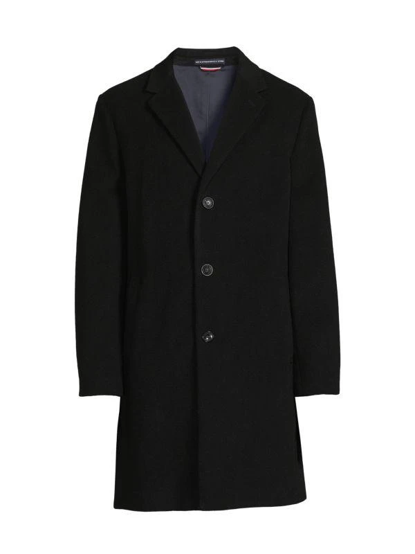 商品Tommy Hilfiger|Addison Textured Coat,价格¥1262,第3张图片详细描述