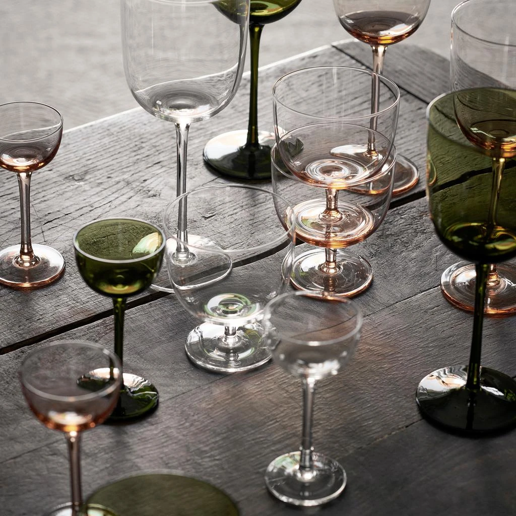 商品Ferm Living|Host White Wine Glasses - Set of 2 - Blush,价格¥198,第2张图片详细描述