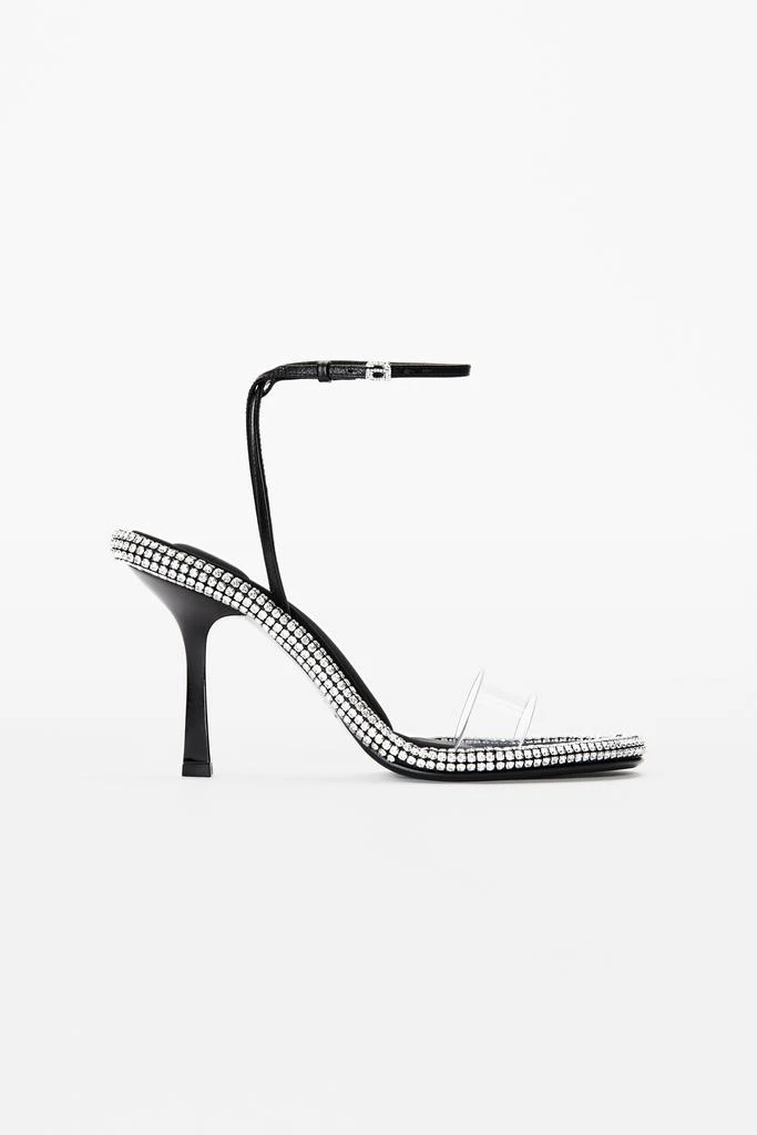 商品Alexander Wang|NIMA 105 CRYSTAL IN PVC/CRYSTAL,价格¥2635,第1张图片