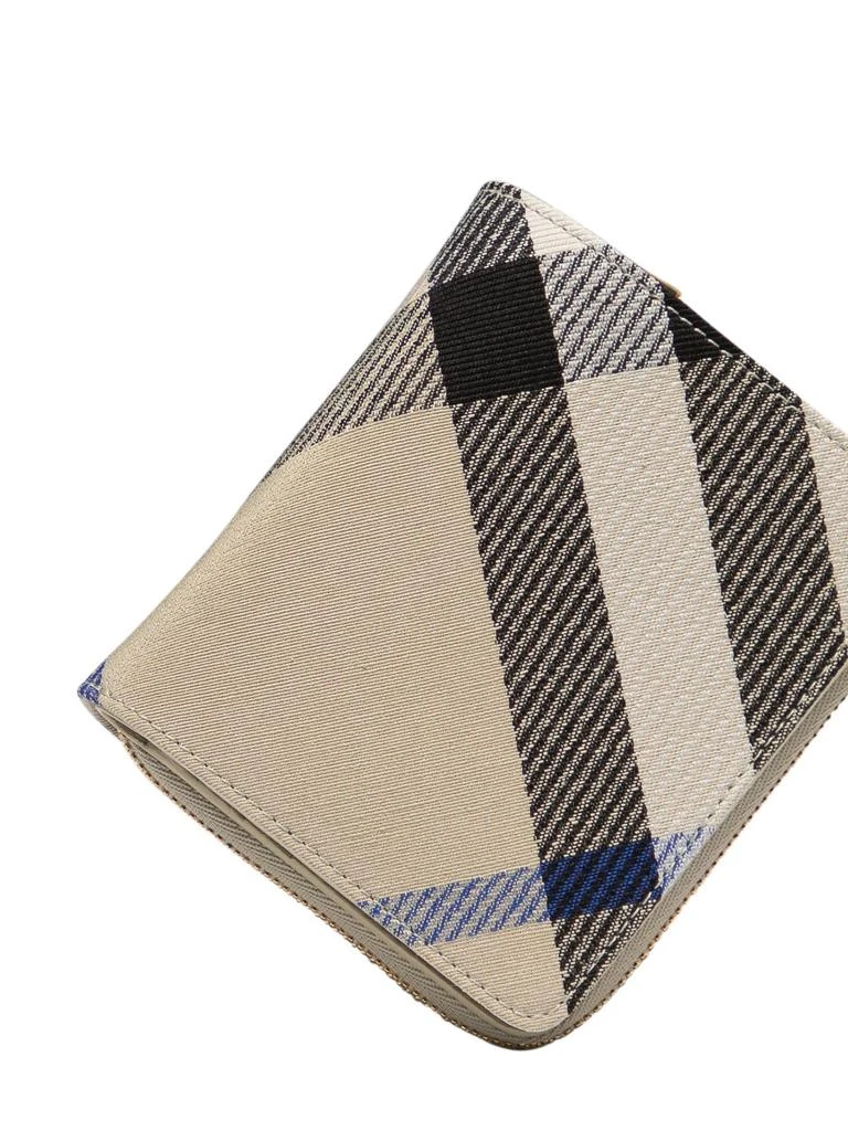 商品Burberry|Check Wallets & Card Holders Beige,价格¥1553,第4张图片详细描述