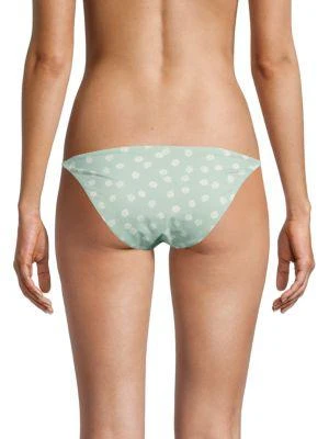 商品Onia|​Hannah Micro Daisy-Print Bikini Bottom,价格¥80,第2张图片详细描述