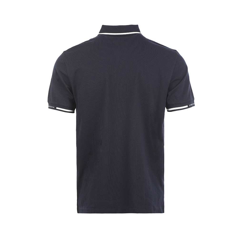 EMPORIO ARMANI 男深蓝短袖T恤 3L1FAE-1JPTZ-09D3商品第4张图片规格展示