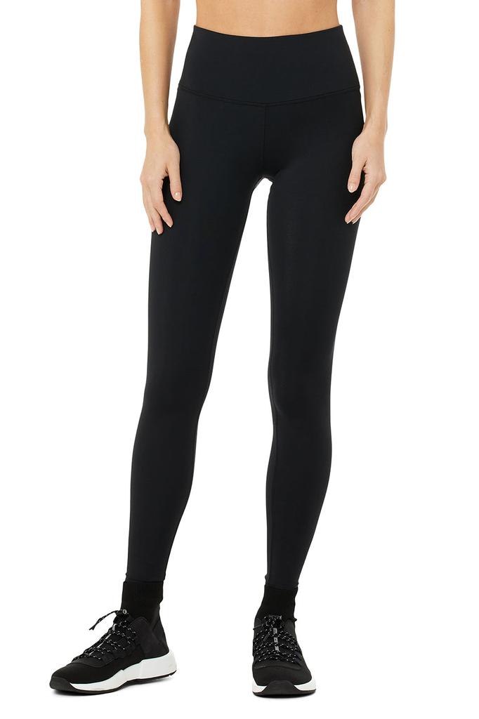 High-Waist Rise Legging - Black商品第1张图片规格展示