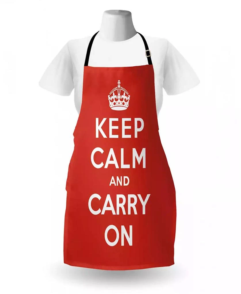 商品Ambesonne|Keep Calm Apron,价格¥402,第2张图片详细描述