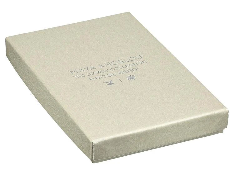商品Dogeared|Maya Angelou: Live As Though Life: ID Bar Necklace,价格¥329,第3张图片详细描述