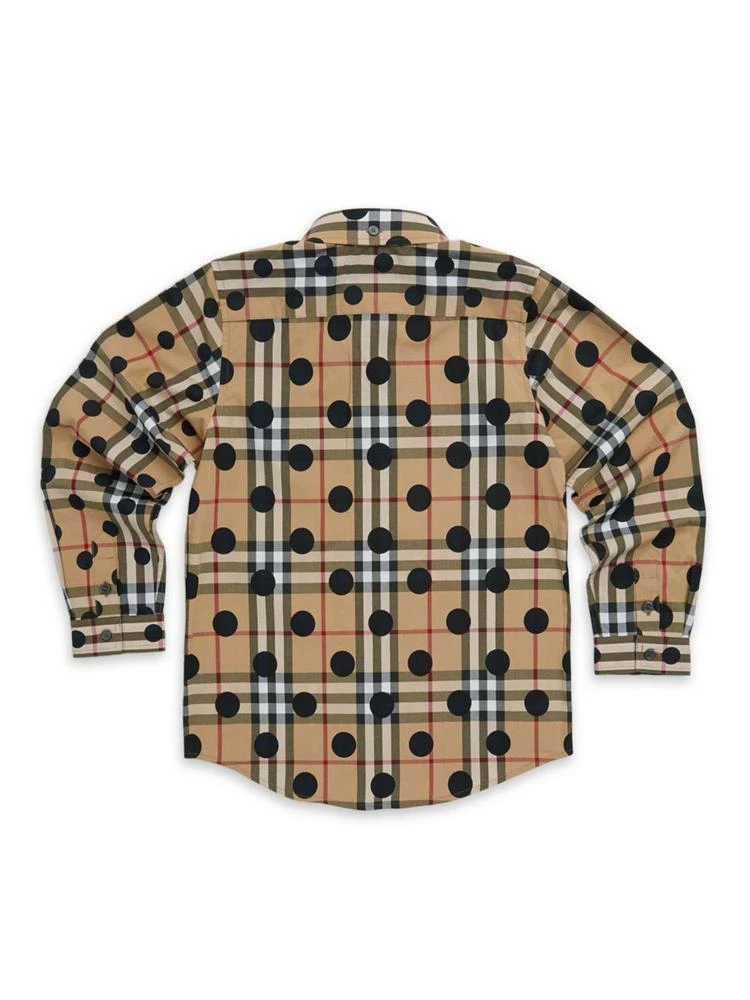 商品Burberry|Toddler's, Little Boy's & Boy's Mini Fred Mix-Print Shirt,价格¥780,第2张图片详细描述