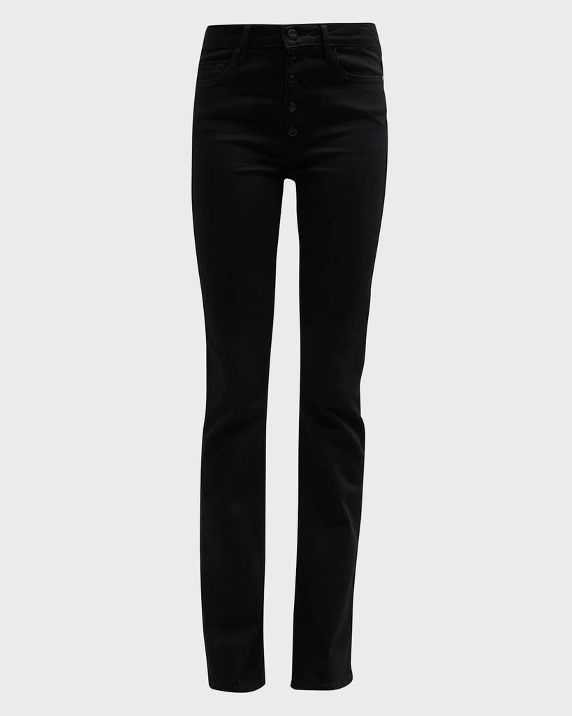 商品Paige|Manhattan High Rise Slim Bootcut Jeans,价格¥871,第2张图片详细描述
