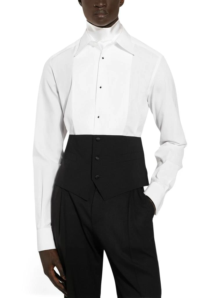 商品Dolce & Gabbana|Tuxedo shirt with vest bottom,价格¥14877,第5张图片详细描述