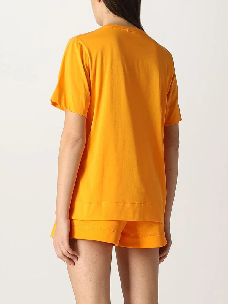 商品Ganni|Ganni cotton blend T-shirt with logo,价格¥303,第3张图片详细描述