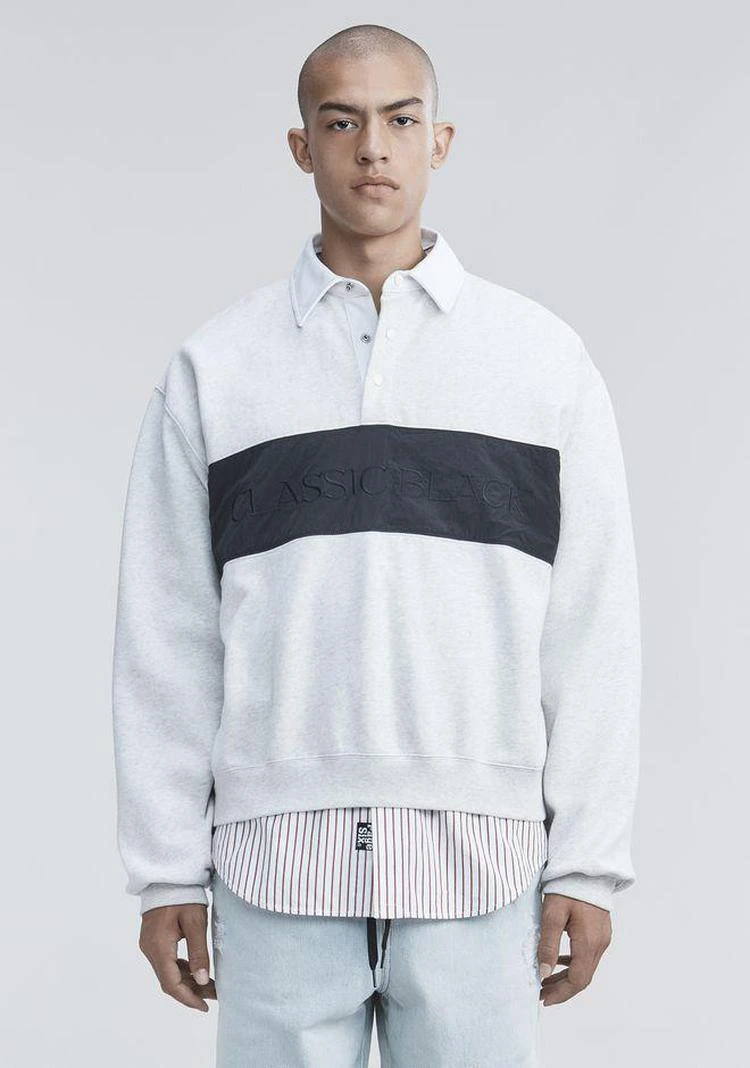 商品Alexander Wang|FLEECE POLO SHIRT,价格¥1336,第3张图片详细描述