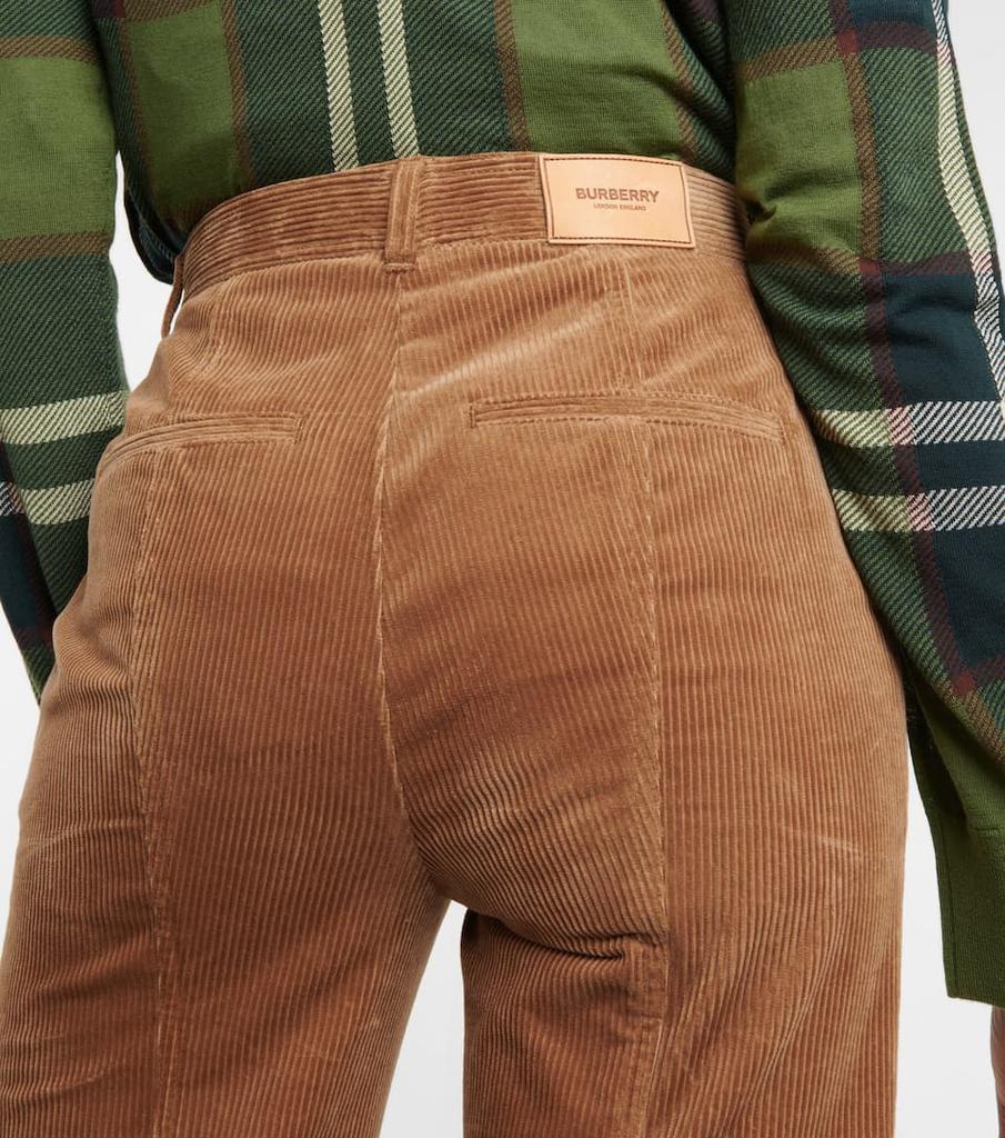 High-rise corduroy pants商品第5张图片规格展示