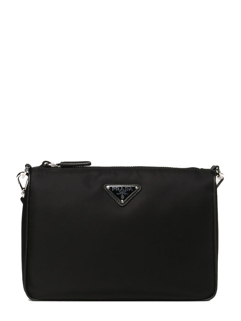 商品Prada|PRADA bag in Re-nylon with triangular motif,价格¥11894,第1张图片