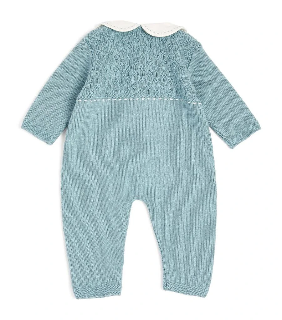 商品Paz Rodriguez|Knitted Verdi Playsuit (0-12 Months),价格¥1012,第2张图片详细描述