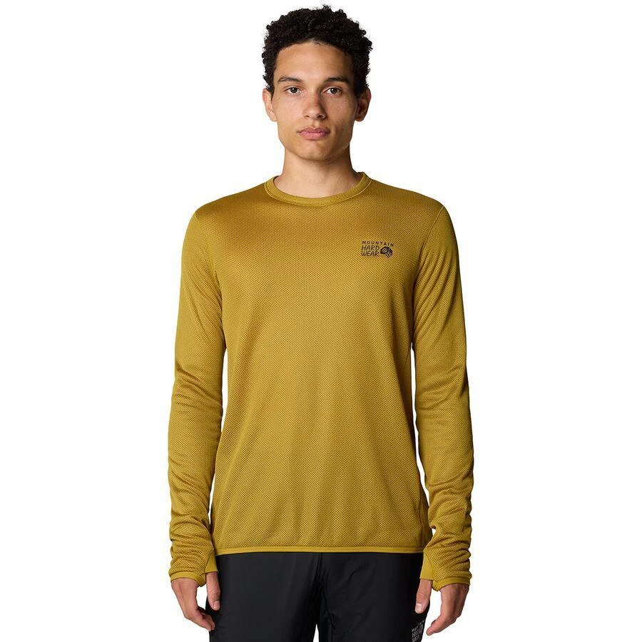 商品Mountain Hardwear|AirMesh Long-Sleeve Crew Top - Men's,价格¥359,第1张图片
