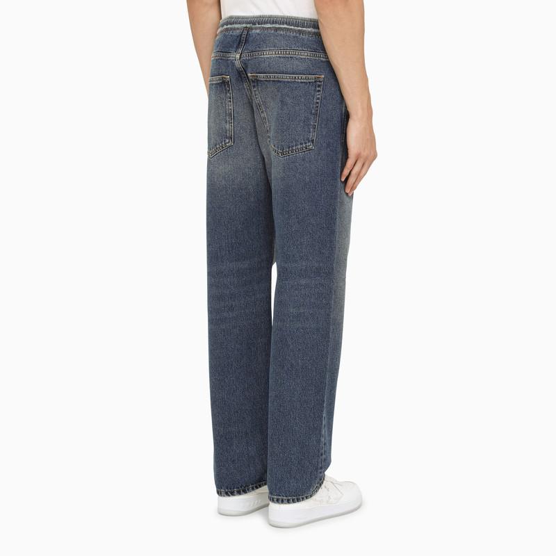 Blue denim 5-pocket jeans商品第4张图片规格展示