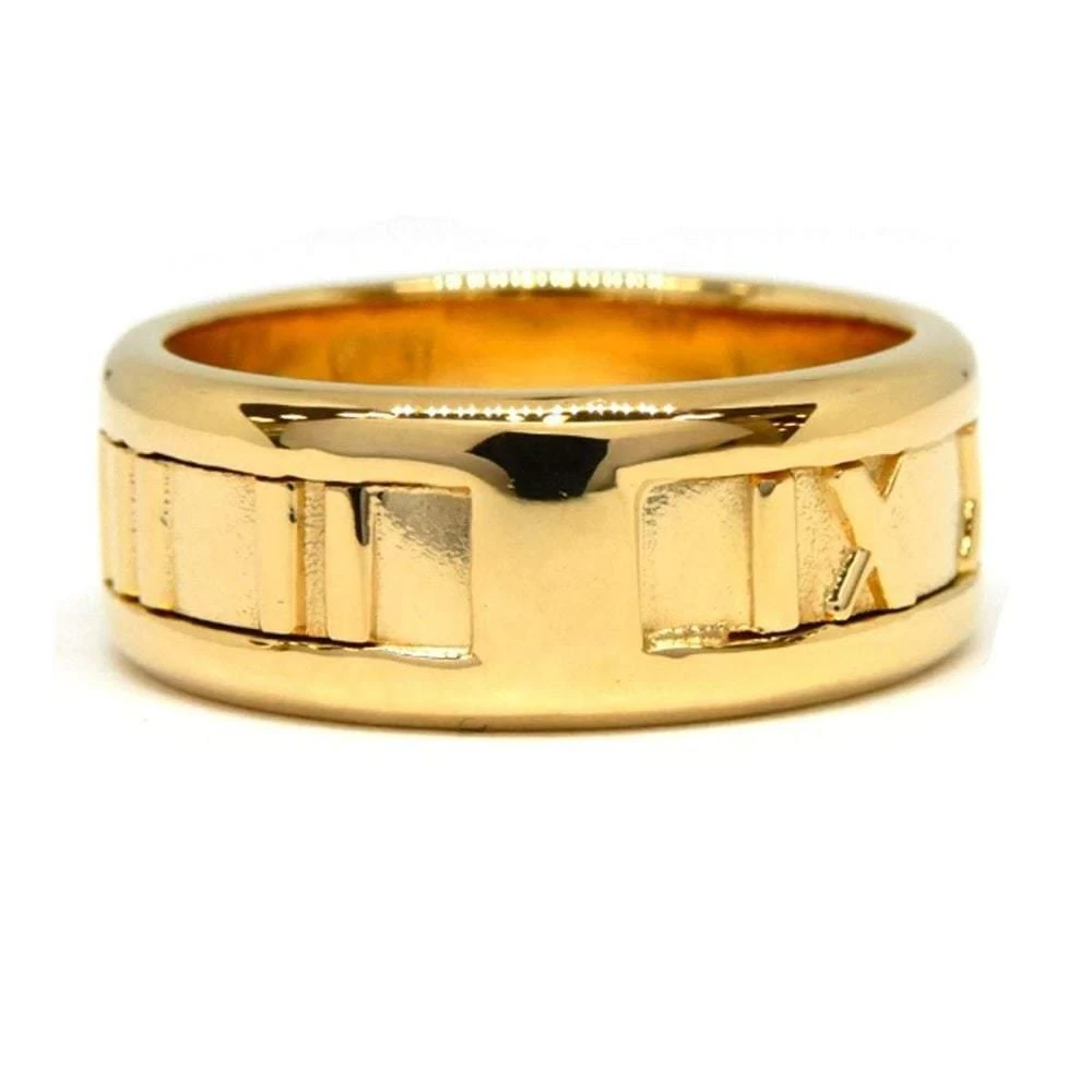 商品[二手商品] Tiffany & Co.|Tiffany & Co. Atlas 18K Yellow Gold Ring EU 50.5,价格¥7069,第5张图片详细描述