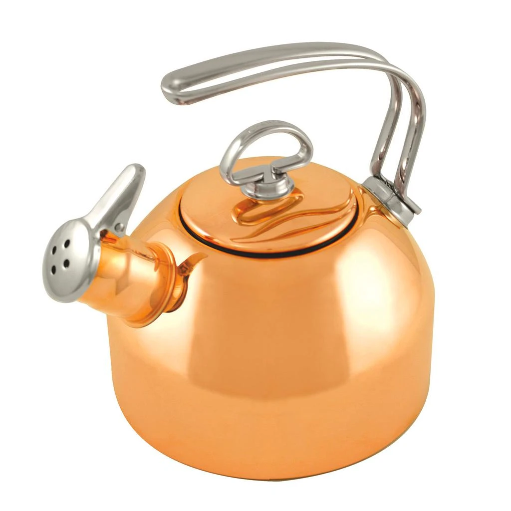 商品Chantal|Classic Copper Teakettle, 1.8 quart,价格¥1383,第1张图片