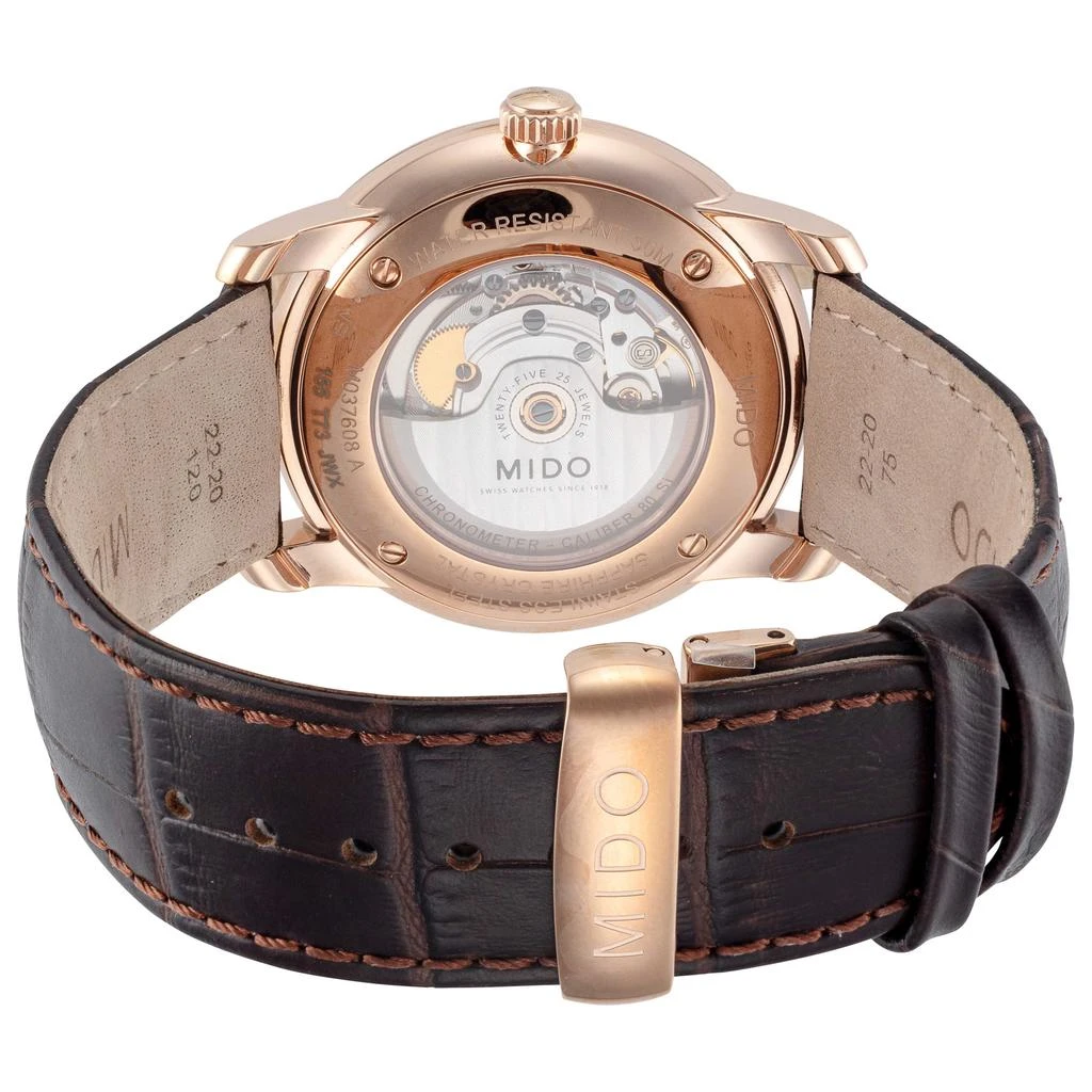 商品MIDO|美度 贝伦赛丽 男士机械腕表 42mm M0376083606200,价格¥4045,第2张图片详细描述
