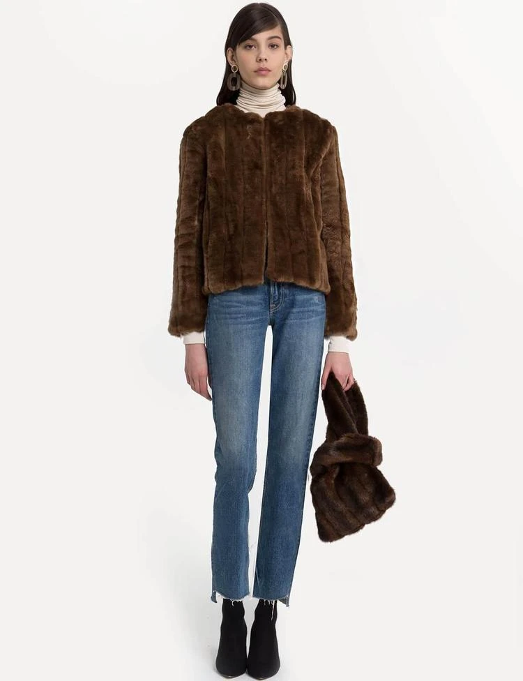 商品Pixie Market|Lined Mink Faux Fur Jacket,价格¥1345,第2张图片详细描述