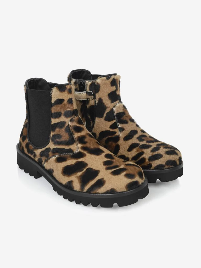 商品Dolce & Gabbana|Dolce & Gabbana Girls Leopard Boots,价格¥1719,第1张图片