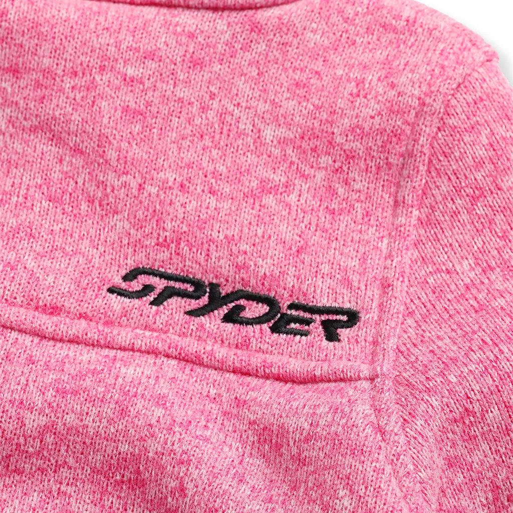 商品Spyder|Girls Aspire Half Zip - Pink,价格¥63,第5张图片详细描述