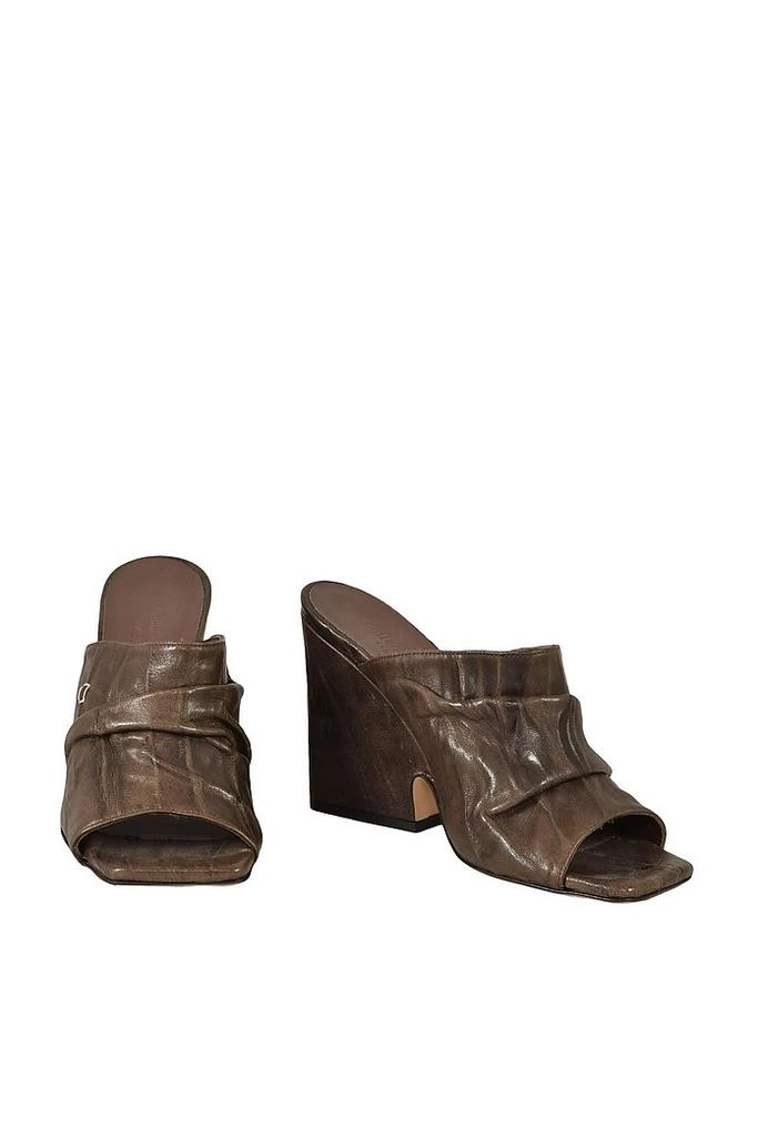 商品Collection Privee|Collection Privee Designer Shoes Women's Dark Brown Sandals,价格¥1656,第1张图片