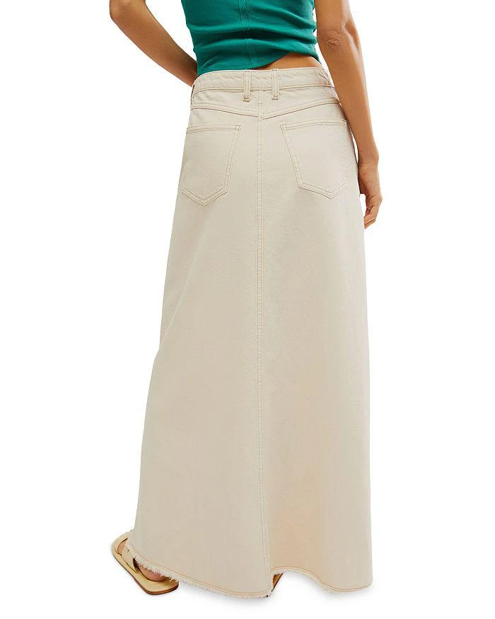 商品Free People|Come As You Are Denim Maxi Skirt,价格¥883,第3张图片详细描述