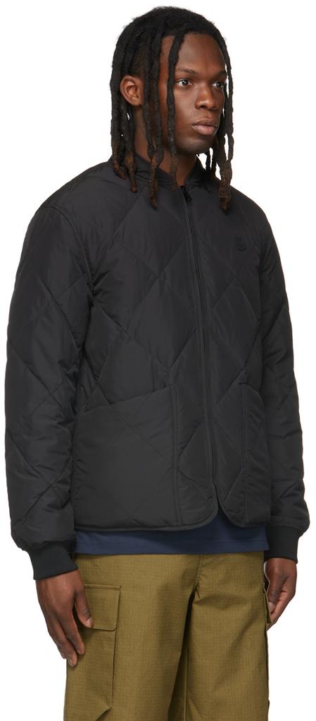 Reversible Black Down Lightweight Jacket商品第2张图片规格展示
