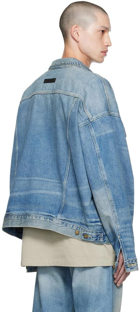 商品Essentials|男款 蓝色Trucker牛仔衣,价格¥854,第3张图片详细描述