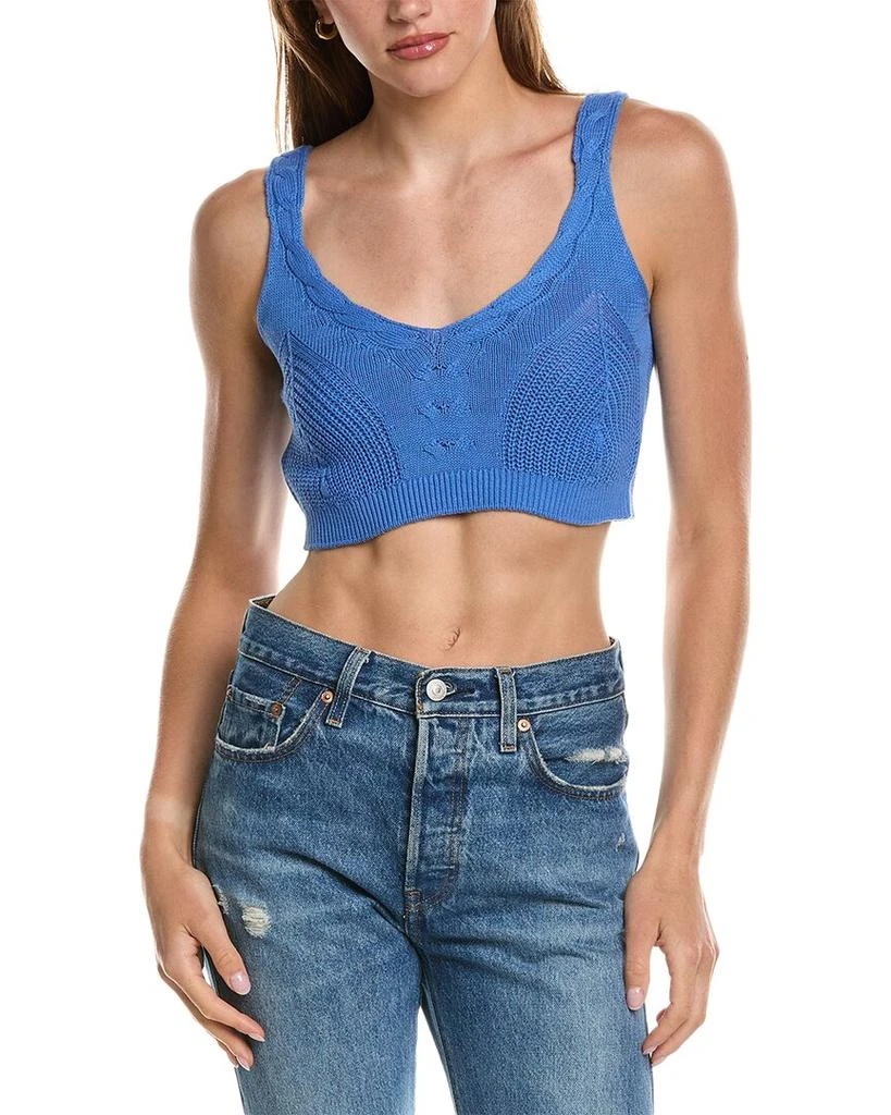 商品27 Miles Malibu|Cable Knit Bra Top,价格¥270,第1张图片