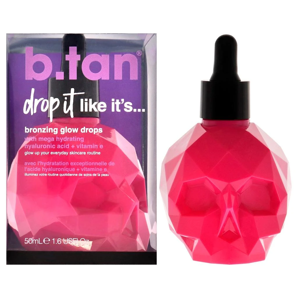 商品B.Tan|Drop It Like Its Bronzing Glow Drops Self Tanner by B.Tan for Unisex - 1.6 oz Bronzer,价格¥129,第4张图片详细描述