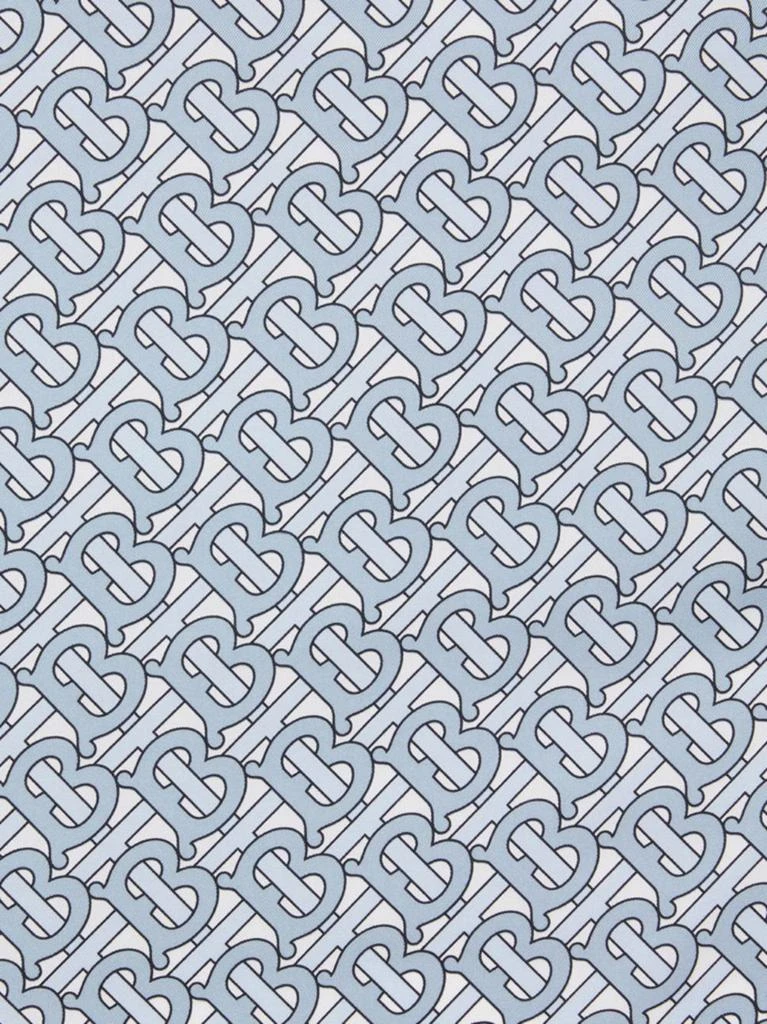 商品Burberry|Monogrammed Square Silk 丝巾,价格¥2978,第3张图片详细描述