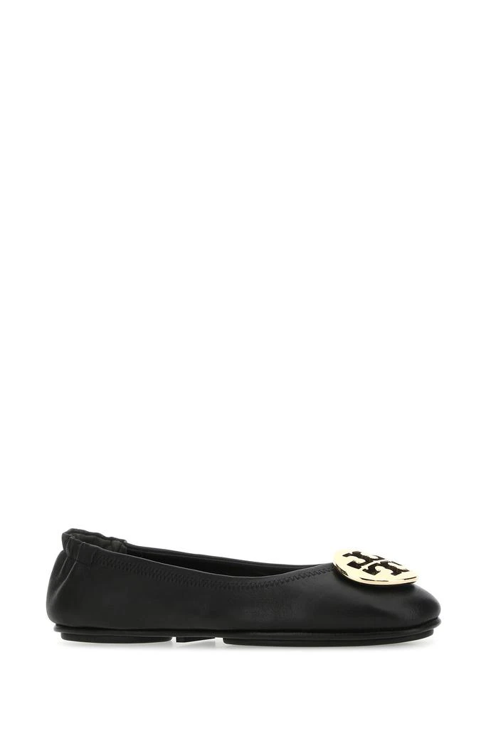 商品Tory Burch|Black nappa leather Minnie ballerinas,价格¥1754,第1张图片