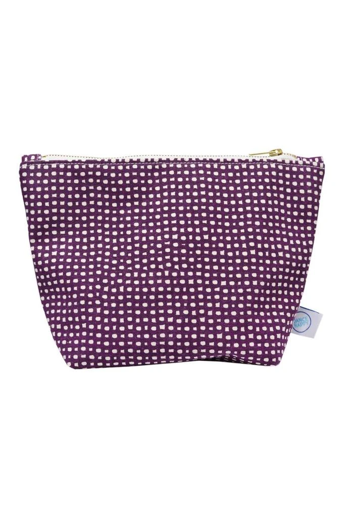 商品Dance Happy Designs|Women's Lola Cosmetic Bag In Italian Plum,价格¥274,第1张图片