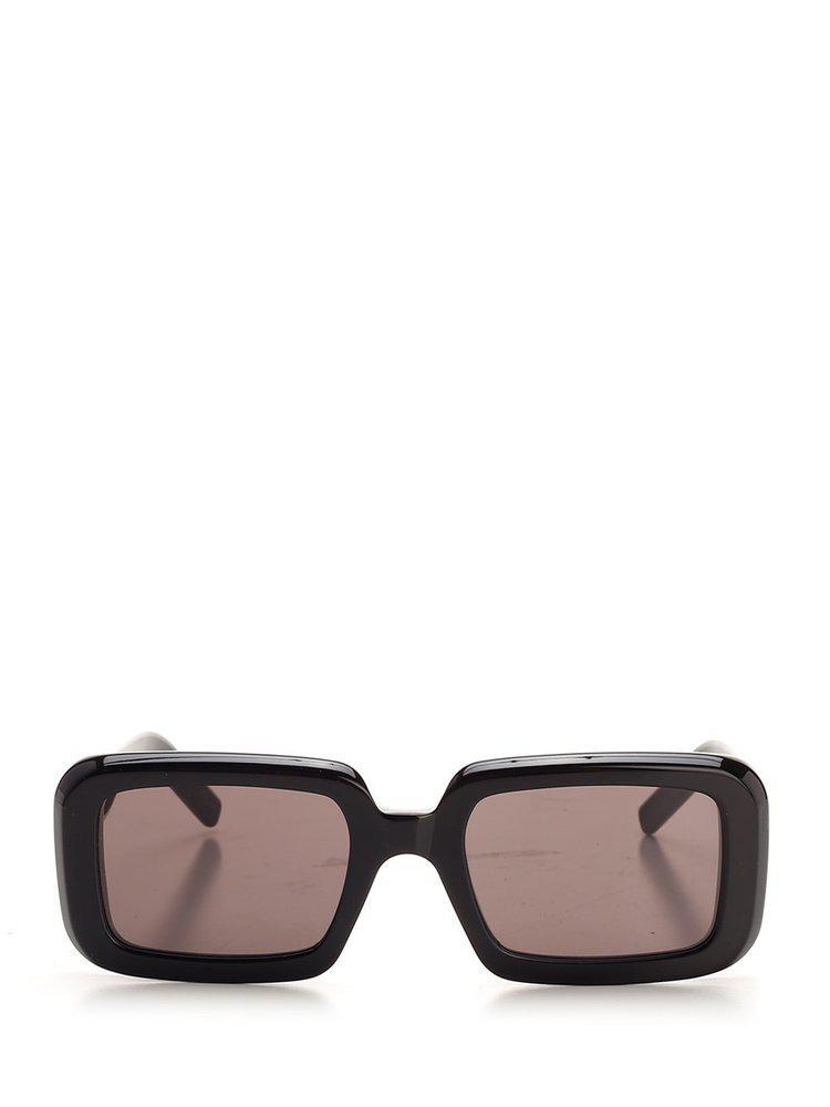 商品Yves Saint Laurent|Saint Laurent Eyewear Rectangular Frame Sunglasses,价格¥1970,第1张图片