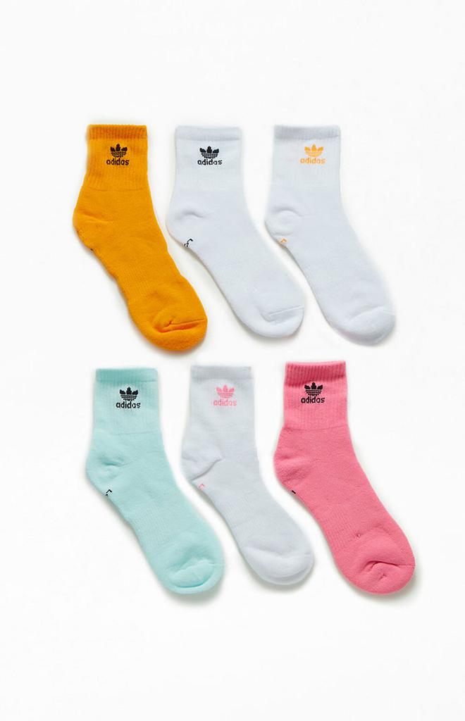 6-Pack Trefoil Quarter Socks商品第2张图片规格展示
