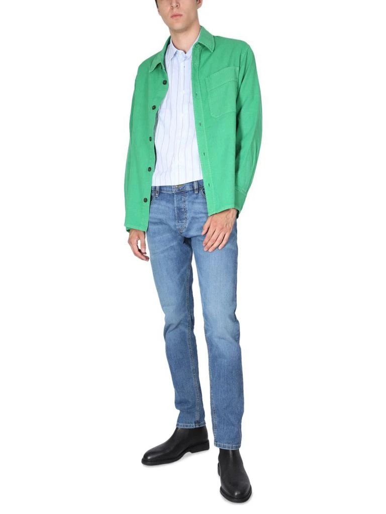 商品A.P.C.|A.P.C. Mens Green Other Materials Shirt,价格¥2097,第1张图片
