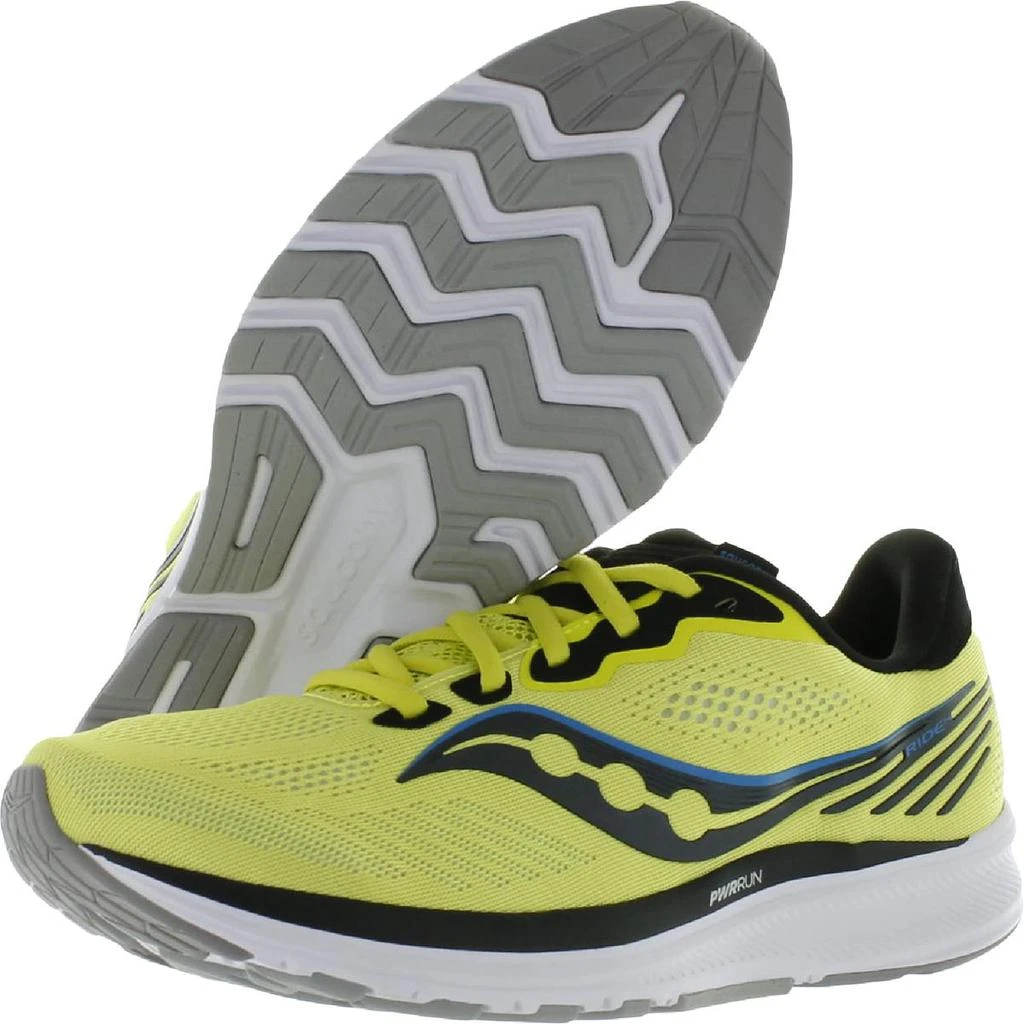 商品Saucony|Ride 14 Mens Mesh Gym Running Shoes,价格¥421,第3张图片详细描述