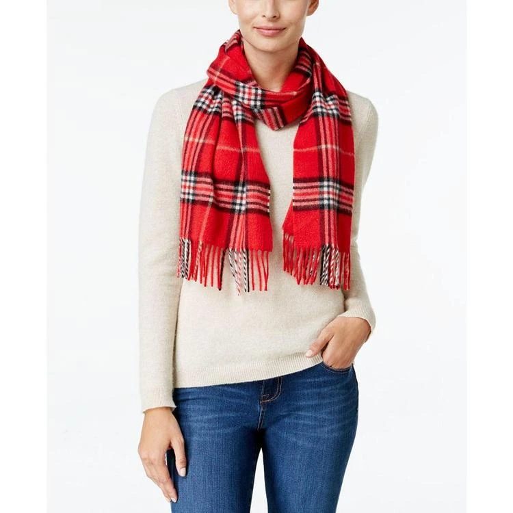 商品Charter Club|Charter Club Signature Plaid Cashmere Scarf, Only at Macy's围巾,价格¥292,第2张图片详细描述