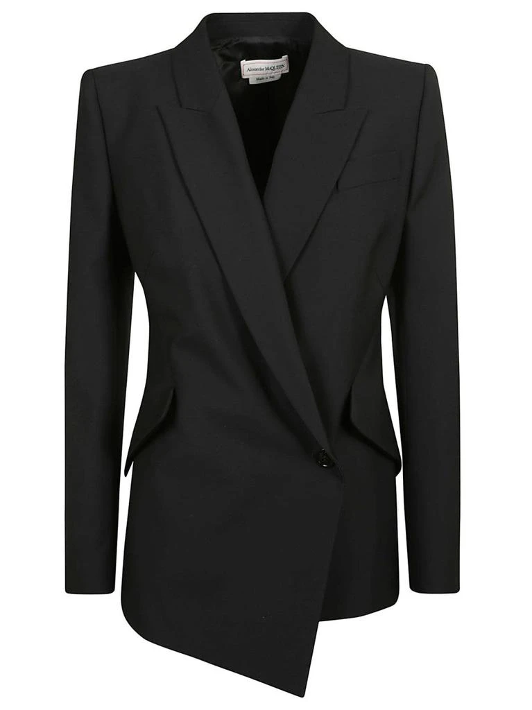 商品Alexander McQueen|Alexander McQueen Jackets Black,价格¥8738,第2张图片详细描述