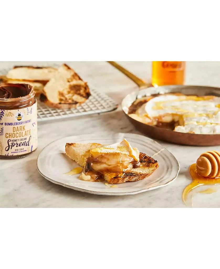 商品Bumbleberry Farms|Dark Chocolate Honey Cream Spread Set of 2,价格¥187,第4张图片详细描述