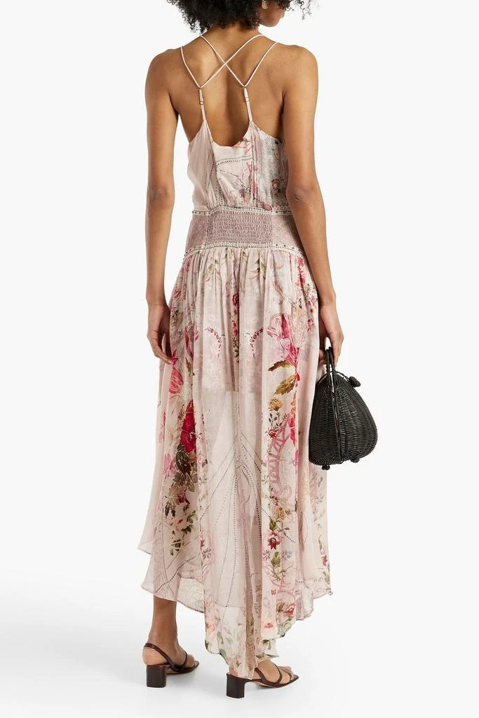 商品Camilla|Studded printed silk-georgette midi dress,价格¥2805,第3张图片详细描述
