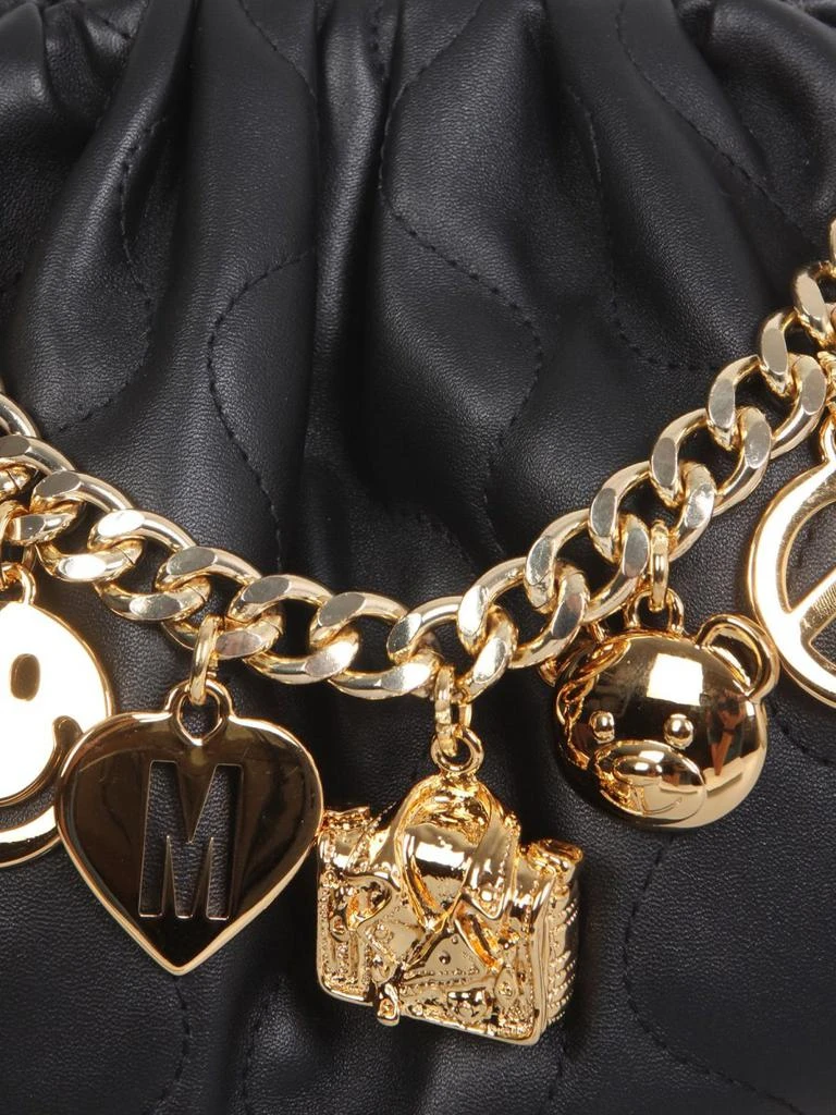 商品Moschino|Moschino Chain Embellished Clutch Bag,价格¥3724,第4张图片详细描述